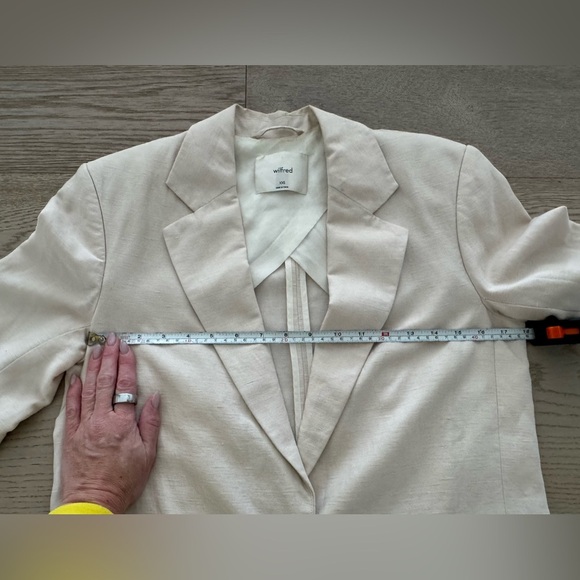 Aritzia Wilfred Off White Blazer size XXS - Picture 6 of 13